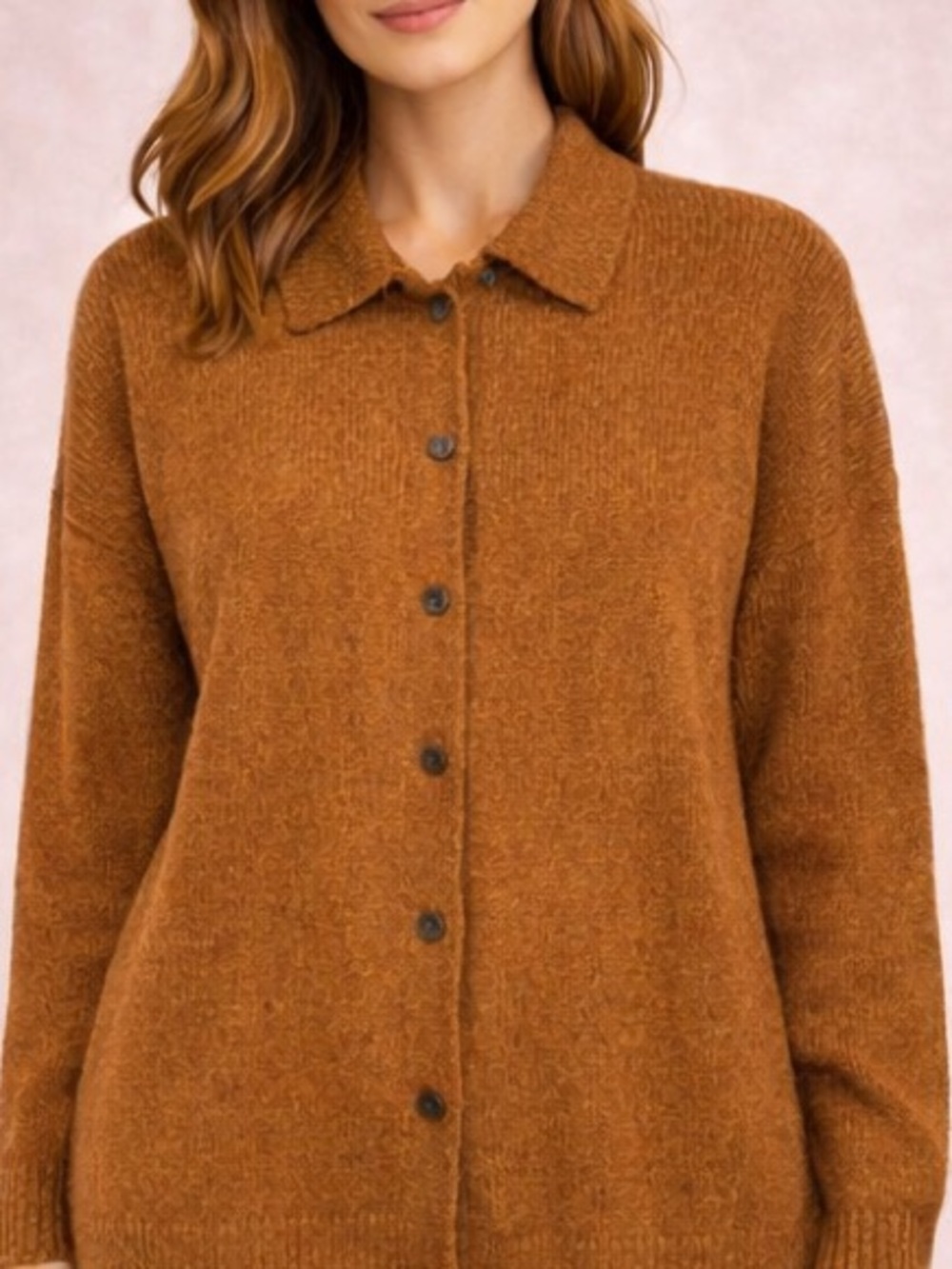 Goodfellow & Co Women’s Plus Size Rust Orange / Brown Knit Sweater - Size XXL
